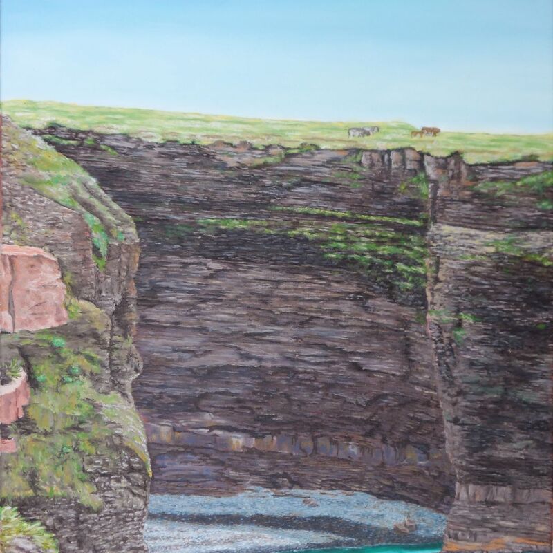 "Grazing"
18 in. by 24 in.
Oil on canvas
CAD$800