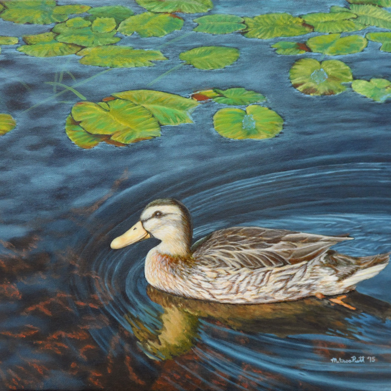 "Drifting"
16 in. by 20 in.
Oil on canvas
CAD$500